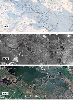 Past and present sea levels in the Chesapeake Bay Region, USA