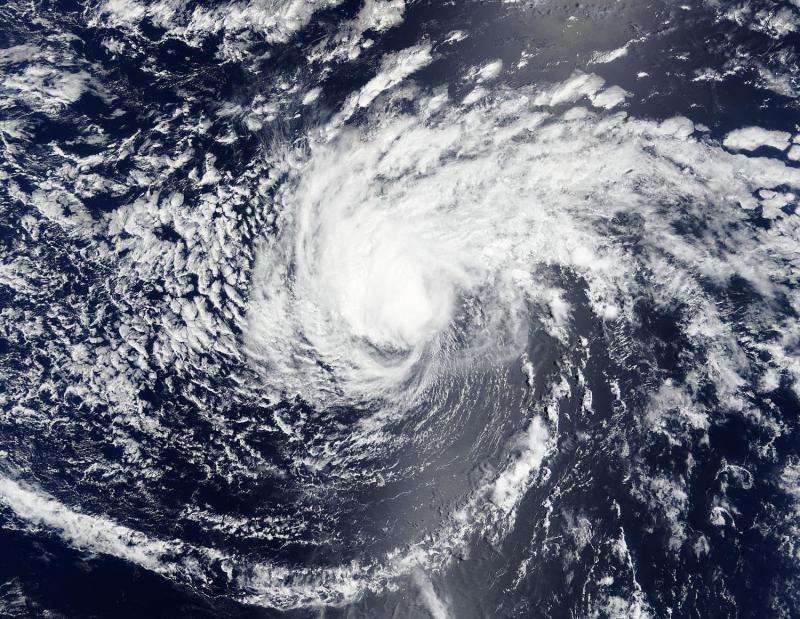 RapidScat shows Enrique holding tropical storm status