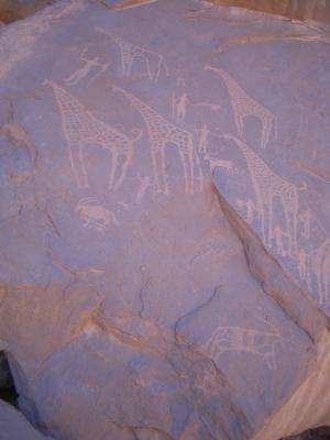 Rock art draws scientists to ancient lakes