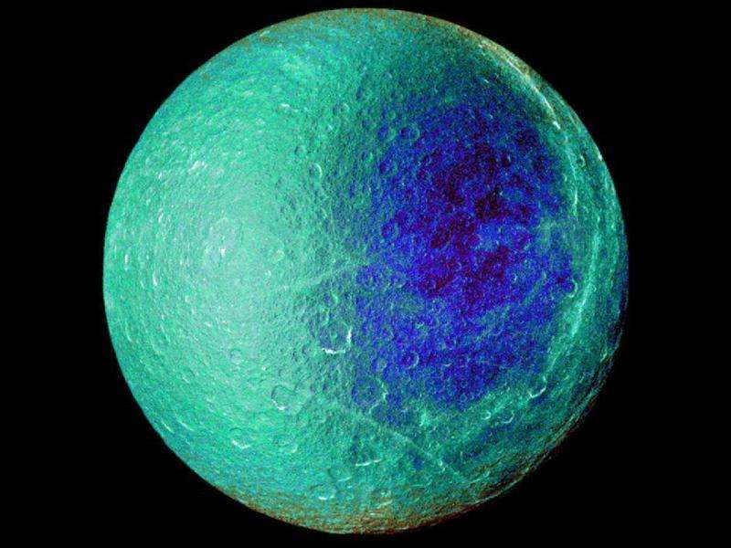 Saturn’s moon Rhea