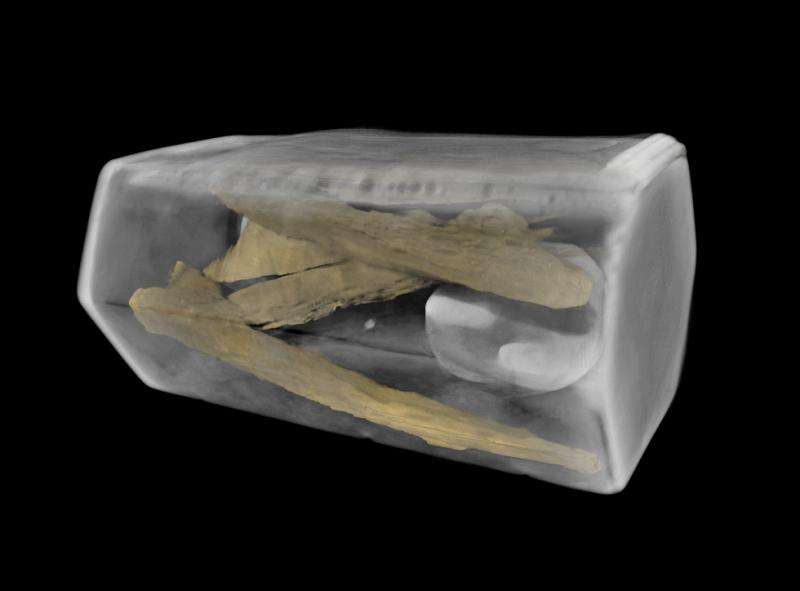 Scanning technology identifies artifacts in Jamestown graves