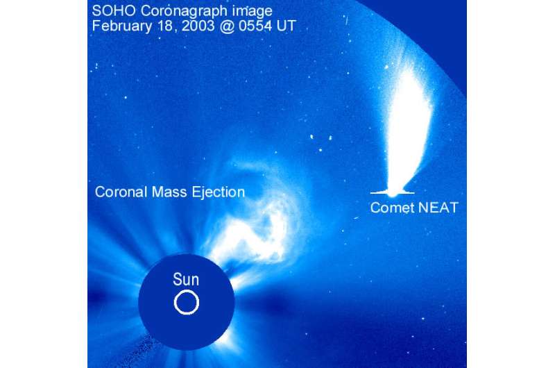 SOHO nears 3,000 comet discoveries
