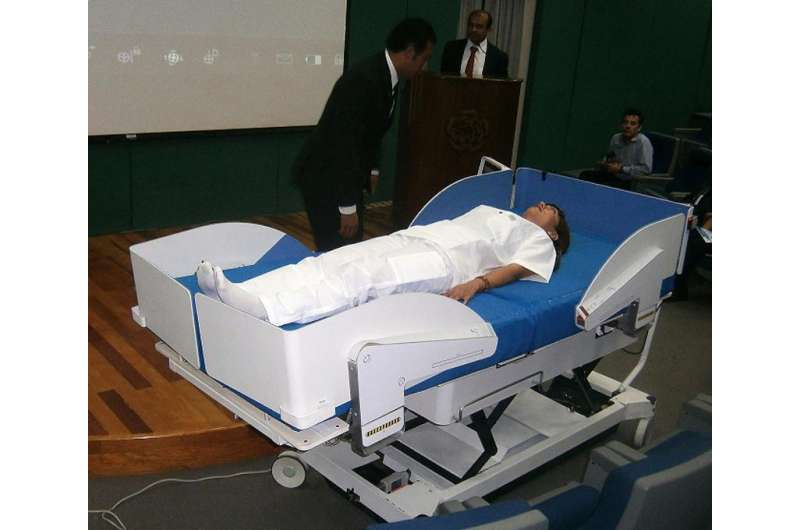 Specialists create robotic assistance bed with projection to the international market