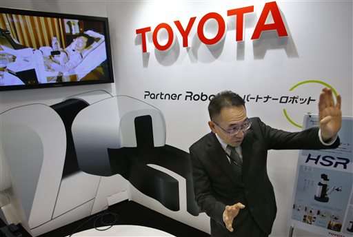 Toyota harbors big ambitions for "partner robot" business