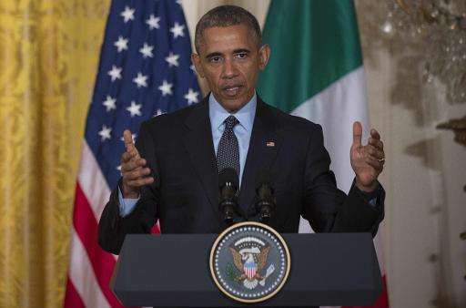 US President Barack Obama says climate change poses the single biggest threat to the world