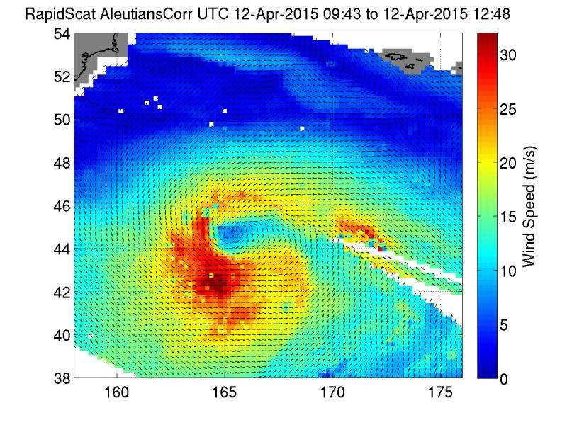 NASA sees Tropical Cyclone Joalane's strongest southwestern side