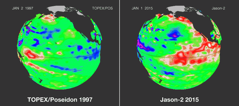 2015 and 1997 El Niños—déjà vu, or something new?