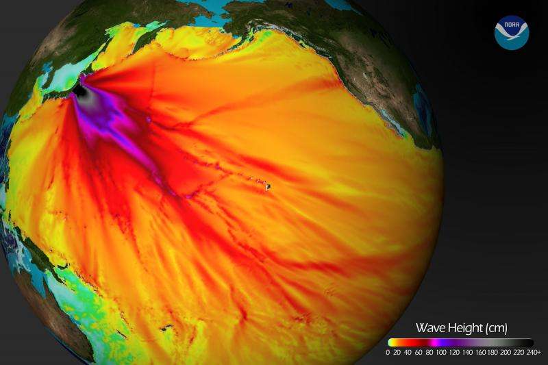 Researchers model tsunami hazards on the Northwest coast