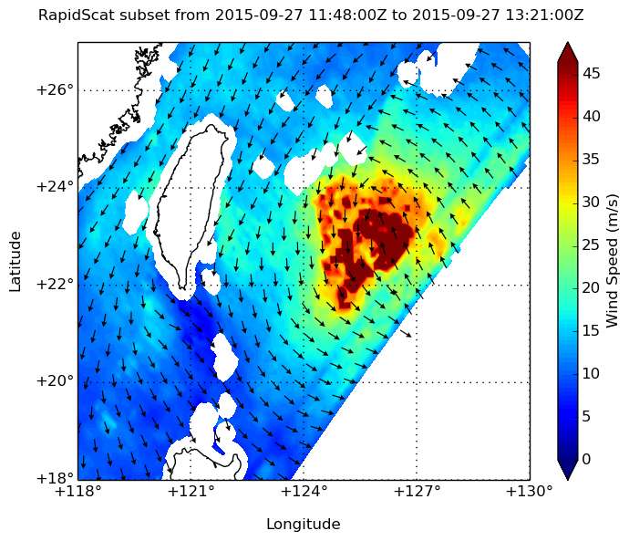 NASA satellites dissect Typhoon Dujuan affecting Taiwan