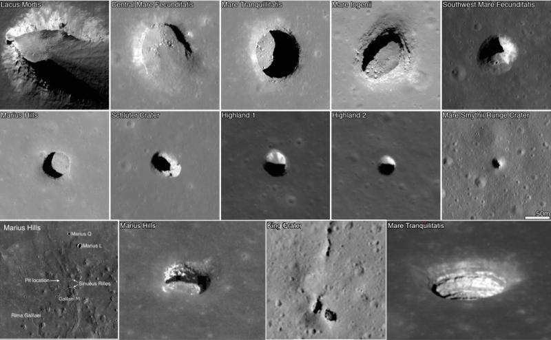 New technology may illuminate mystery moon caves