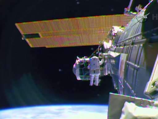 Space station suffers short circuit, power system degraded
