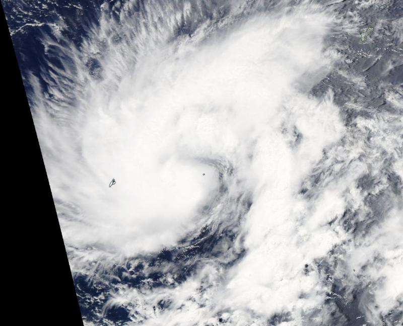 NASA sees tropical storm noul strengthening, organizing