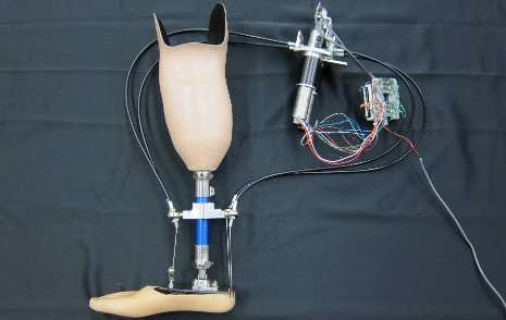 Researchers developing an artificial vision system for prosthetic legs to improve gait