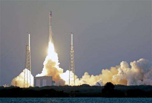 SpaceX launches observatory on 3rd try, nixes landing test