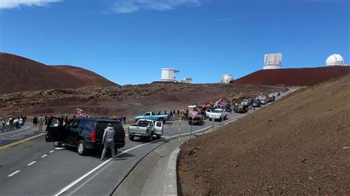 Amid controversy, construction of telescope in Hawaii halted (Update)