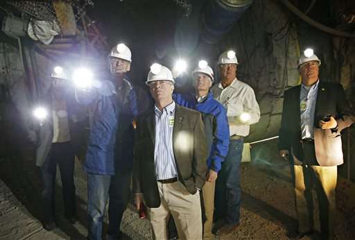 Congress group tours Yucca Mountain nuke dump site in Nevada