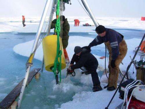 Ice-tethered devices to collect more data on the Arctic Ocean