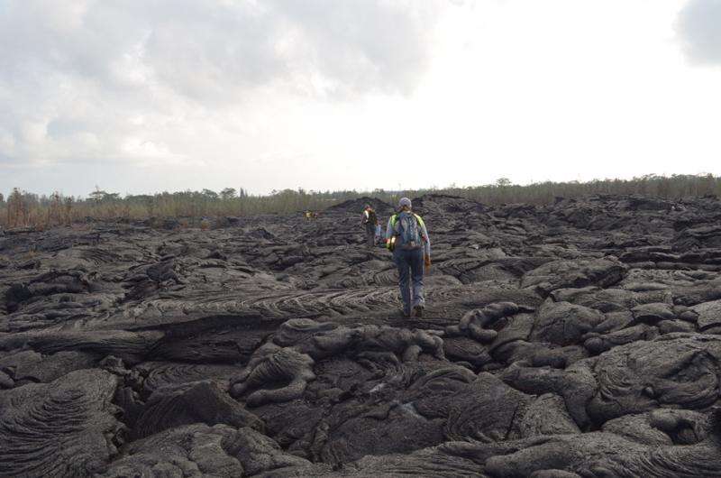 In Hawaii, living with lava