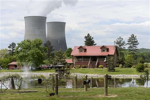 Long-delayed nuclear plant in Tennessee nears completion