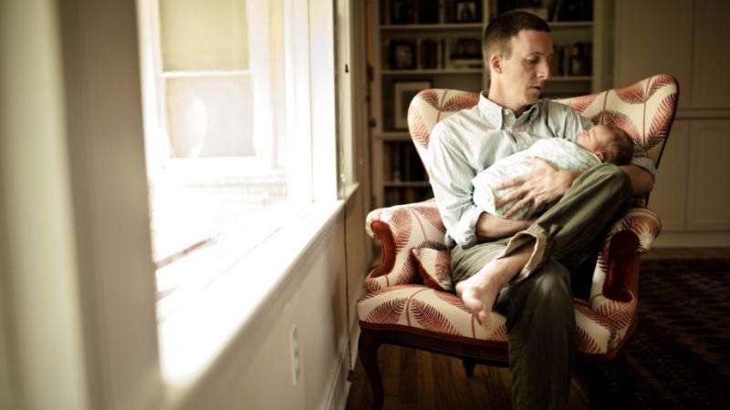 Mental health risk for new dads