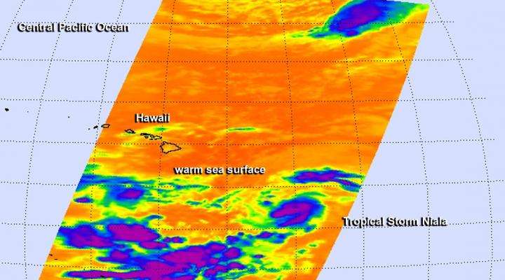 NASA sees wind shear affecting Tropical Storm Niala