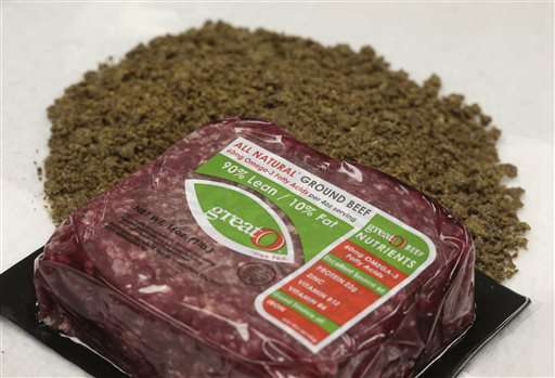 Research beefing up steaks, hamburgers with healthy omega-3s