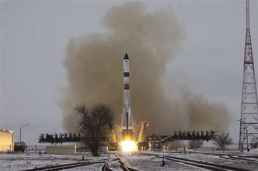 Russian supply ship lifts off for space station