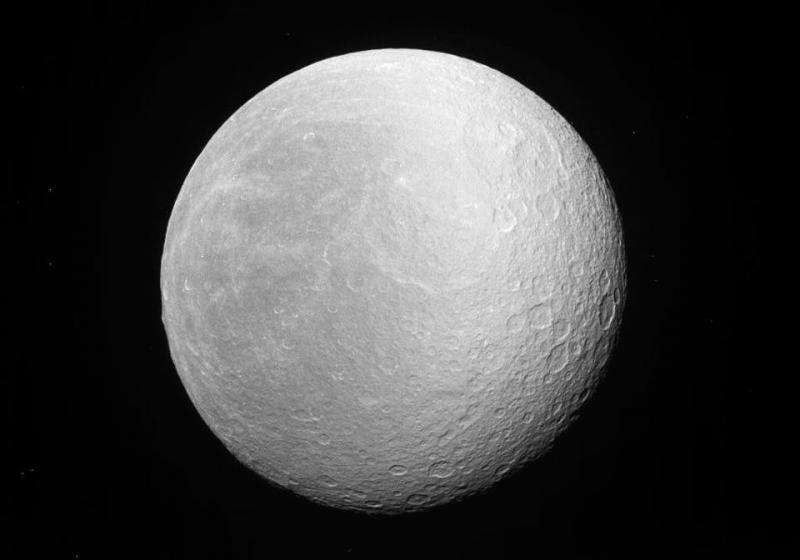 Saturn’s moon Rhea