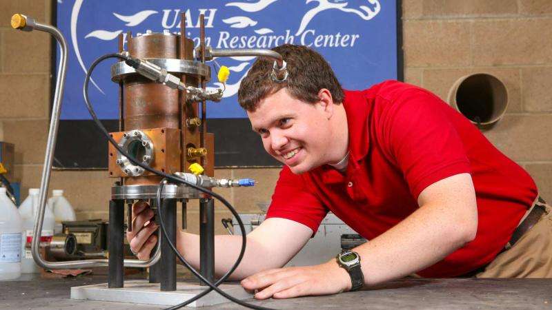 Student’s research could hasten the dawn of hybrid rocket engines