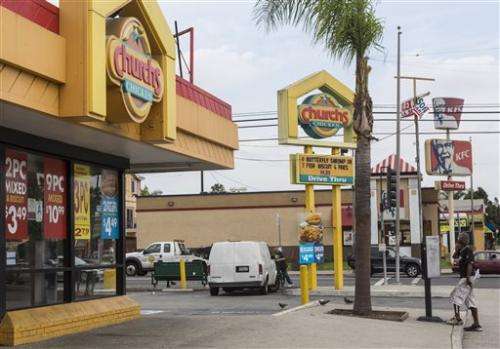 Study: Fast-food curb did not cut obesity rate in South LA