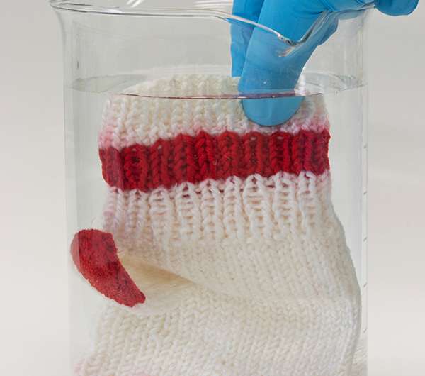 Yarn from slaughterhouse waste