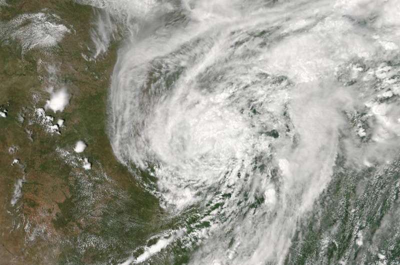 NASA sees Tropical Depression Bill tracking through US