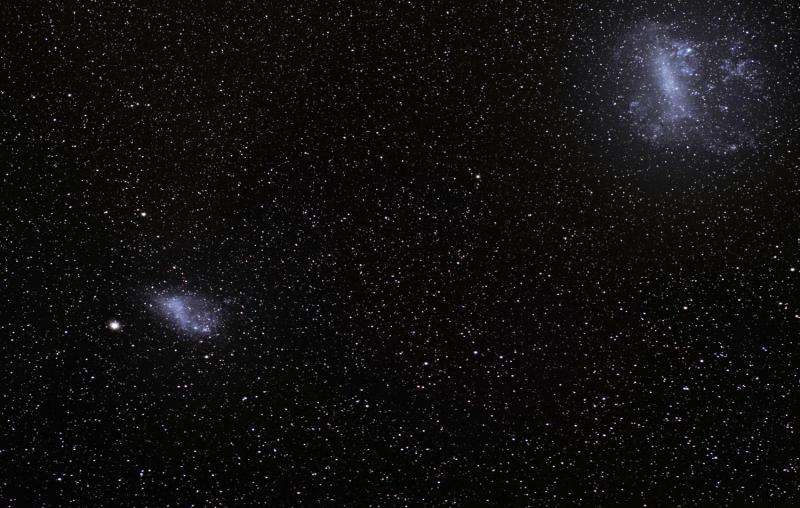 Scientists detect stellar streams around Magellanic Clouds