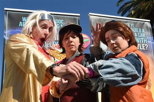 'Back to the Future' fans transform town into Hill Valley
