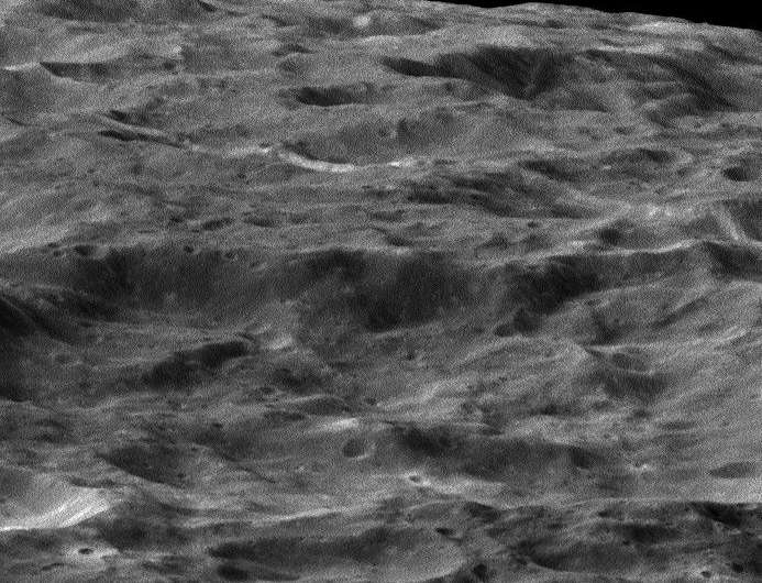Cassini's final breathtaking close views of Dione
