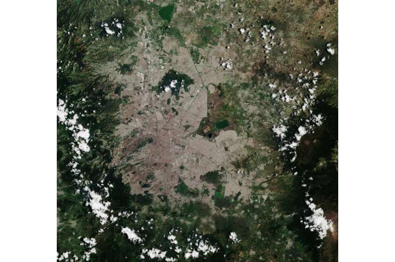 Image: Sentinel-2A captures Mexico City