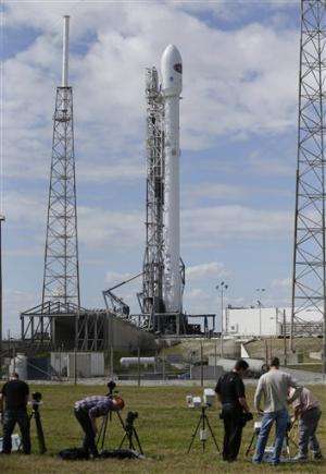 SpaceX calls off  launch of space weather satellite (Update)