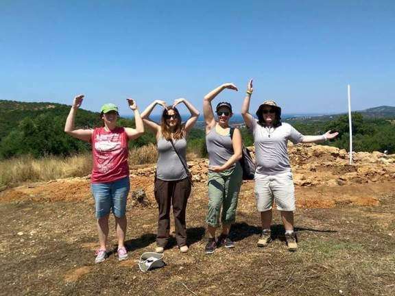 Student archeologists report from field, add to knowledge of ancient Greece