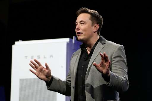 Tesla Motors CEO Elon Musk, pictured on April 30, 2015, has promised a cheaper &quot;Model 3&quot;, costing around $35,000 in tw