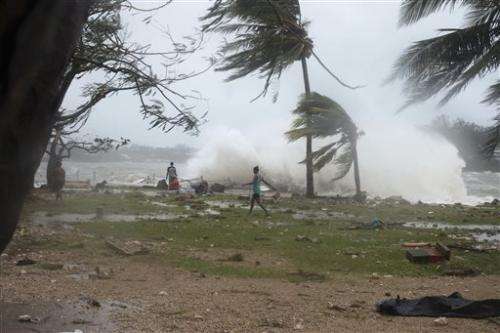 Vanuatu residents remain in shelters after massive cyclone