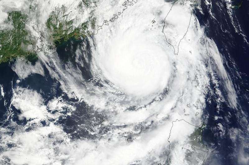 NASA sees Tropical Storm Linfa approaching southeastern China coast