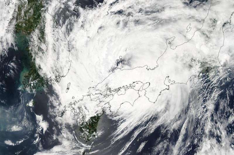 NASA sees Tropical Storm Nangka moving into Sea of Japan