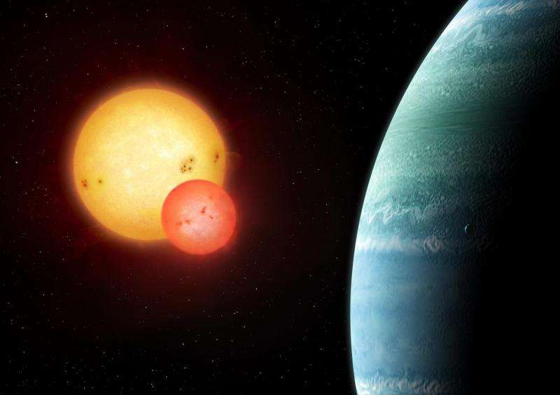 Astronomers discover new planet orbiting two stars