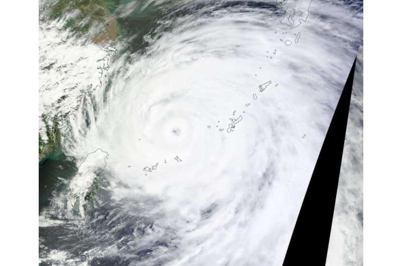 NASA looks at Typhoon Chan-Hom's strongest winds on approach to China