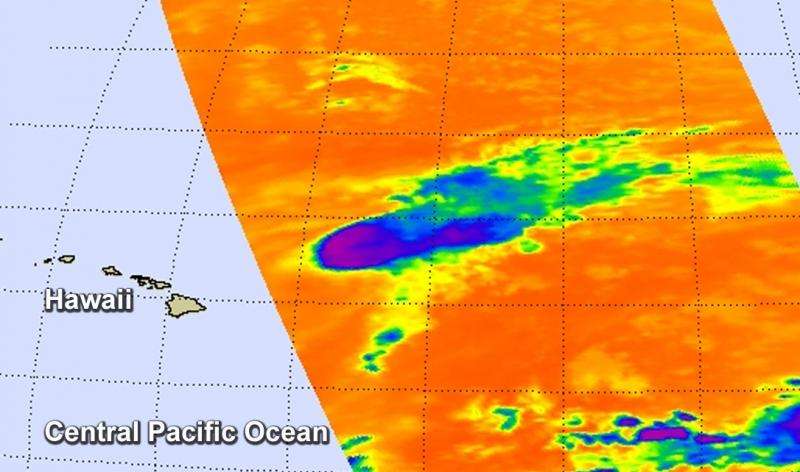 NASA sees Tropical Storm Guillermo's big stretch