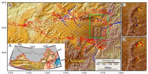 Study indicates groundwater sapping led to desertification of parts of Inner Mongolia