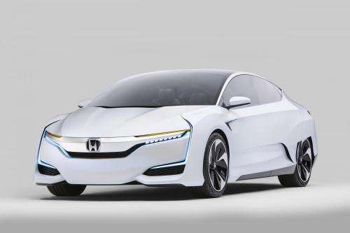 Honda FCV Concept fuel-cell vehicle makes debut in Detroit