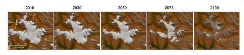 Western Canada to lose 70 percent of glaciers by 2100