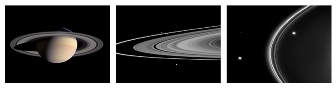 Origin of Saturn’s F ring and its shepherd satellites revealed