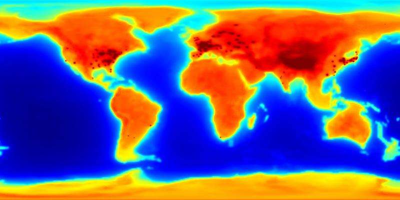 First global antineutrino emission map highlights Earth's energy budget